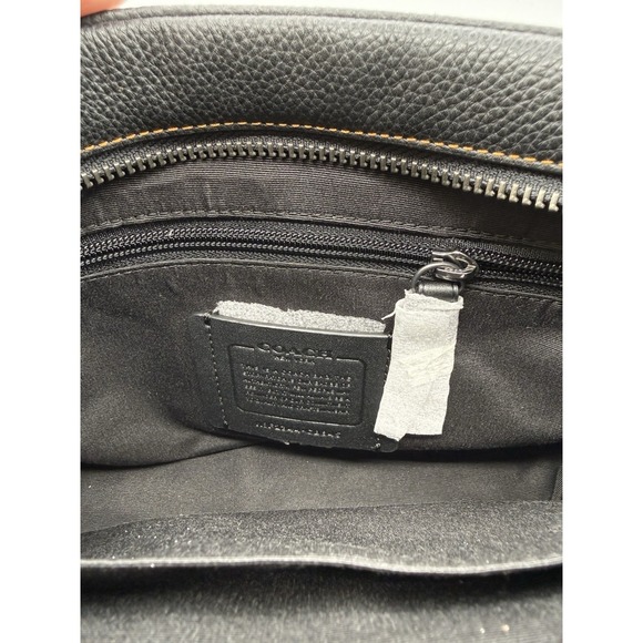 NWT Coach Shoulder Bag CB846 Hudson Crossbody Signature Canvas Leather Brown - Picture 7 of 8